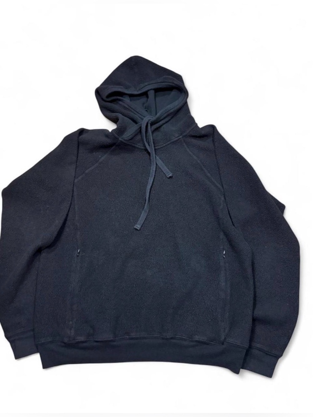 Alo Yoga Black Fleece Pullover Hoodie Size Large